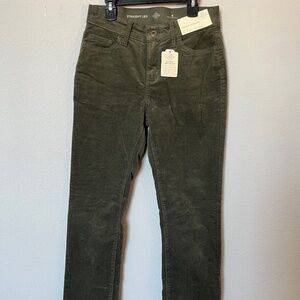 Green Corduroy Pants